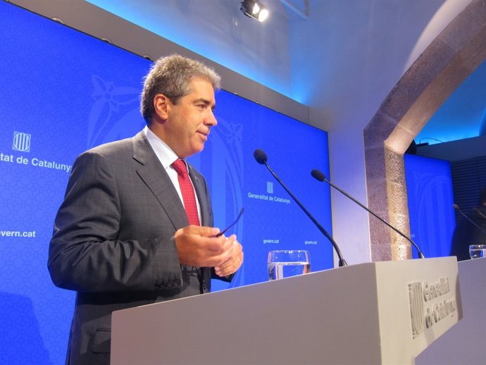 Homs en rueda de prensa tras el Consell Executiu