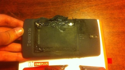 OnePlus One explosión