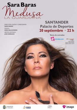 Cartel del espectáculo de Sara Baras en Santander