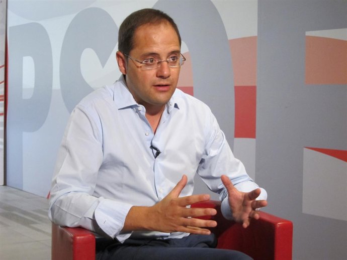 El secretario de Organización del PSOE, César Luena