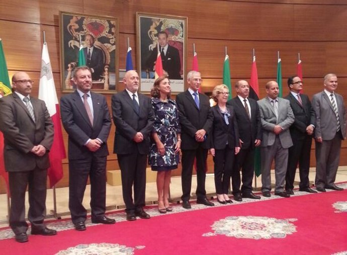 Dirigentes reunidos en la cumbre DIálogo 5+5 en Rabat