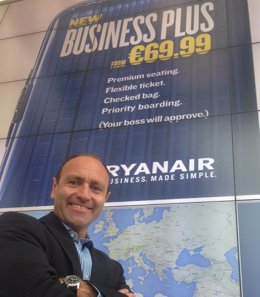 Kenny Jacobs, responsable de marketing de Ryanair
