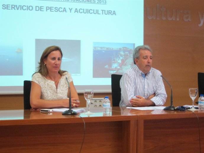 Carmen Teodora Morales y Antonio Cerdá en rueda de prensa