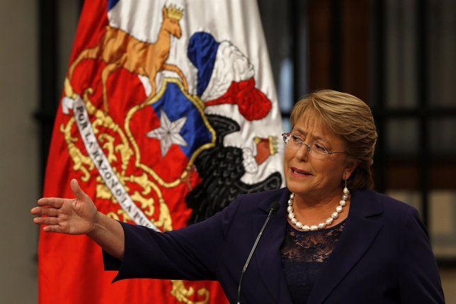 La presidenta de Chile, Michele Bachelet.