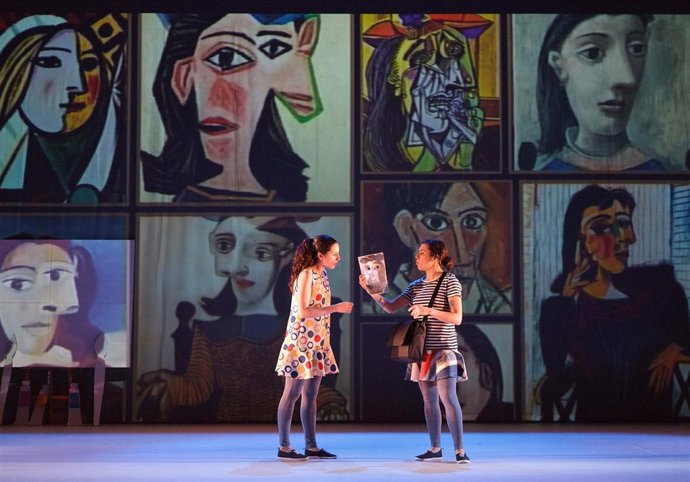 Escena de la obra 'Pinta, pinto'