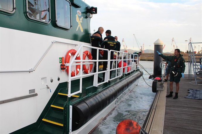 Equipo que participó en el rescate