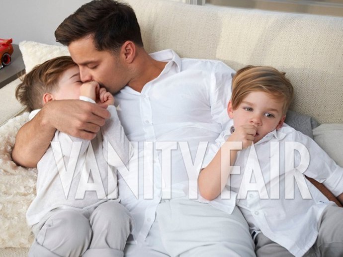 Tras dos niños Matteo y Valentino, Ricky Martin aumenta la familia niña