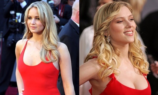 ¿Jennifer Lawrence Y Scarlett Johansson Una Misma Persona?