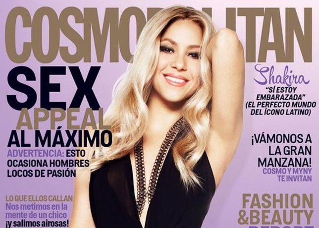Shakira confirma su embarazo para la edición mexicana de Cosmopolitan