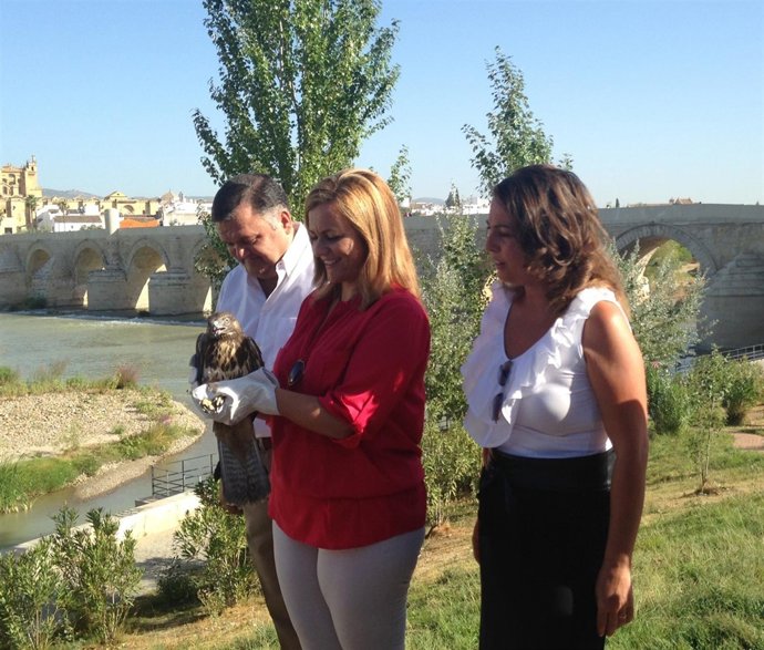 La consejera de Medio Ambiente en los Sotos de la Albolafia