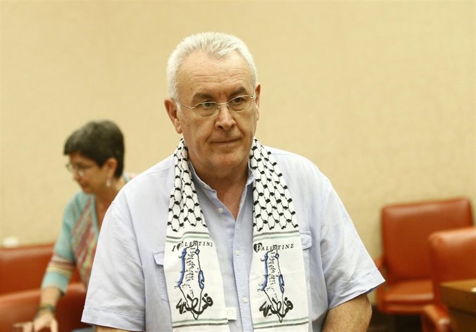 Cayo Lara en la Diputación Permanente del Congreso