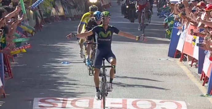 Valverde se exhibe en Cumbres Verdes y gana para recuperar el liderato
