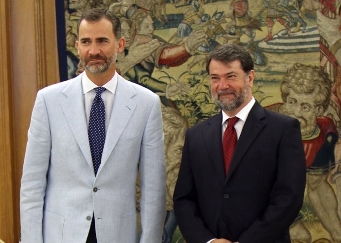 El Rey Felipe VI recibió en audiencia a Pedro Luis Alonso, Director contra malar