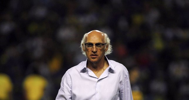 El entrenador de fúbol Carlos Bianchi