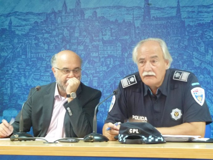 Perezagua y Jefe Policía Local Toledo