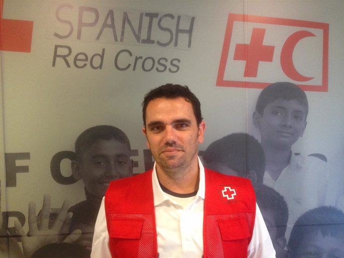 Kevin García, voluntario de Cruz Roja