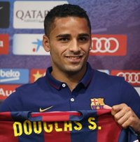 Douglas: "Espero estar a la altura del Barça"