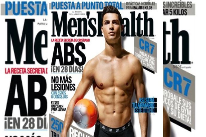 Cristiano Ronaldo, se desnuda para Men's Health