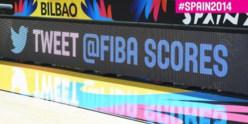 Mundial de baloncesto desde Twitter