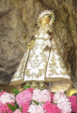 Virgen De Covadonga, La Santina