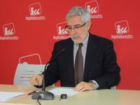 Llamazares acusa a Rajoy de aplicar una "estrategia dilatoria" para evitar cumplir la sentencia de los fondos mineros