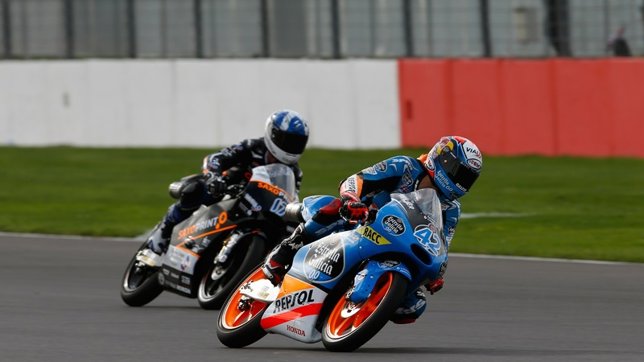 El piloto español de Moto3 Alex Rins