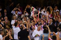 El Atlético recoge su décima Liga