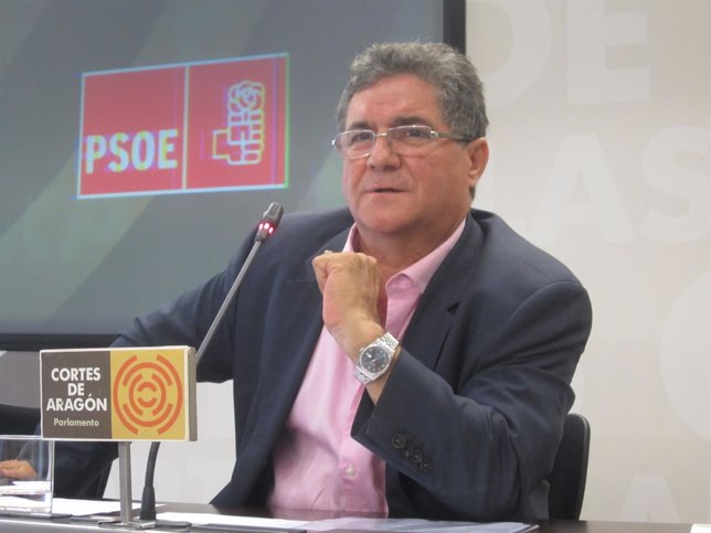 El diputado del PSOE en las Cortes de Aragón, Ramón Laplana