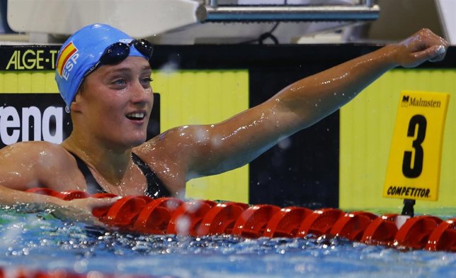La nadadora española Mireia Belmonte