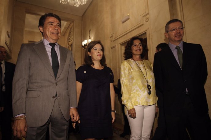  Ana Botella, Con Sáenz De Santamaría,  Gallardón E Ignacio González