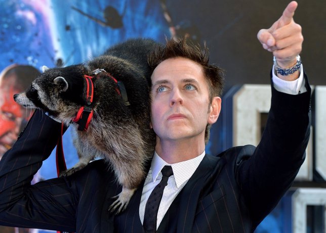 James Gunn en la presentación europea de Guardianes de la galaxia