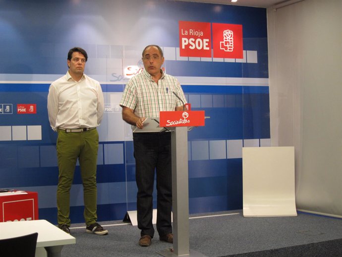 Domingo Dorado y Kilian Cruz del PSOE