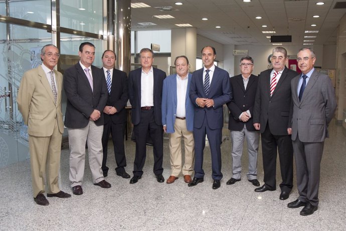 Reunión de Ignacio Diego con representantes del sector del transporte