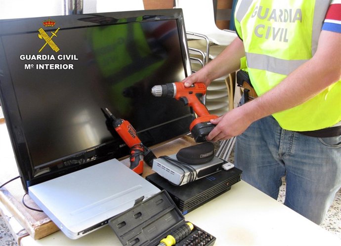 Guardia Civil detiene a los integrantes de una banda juvenil 