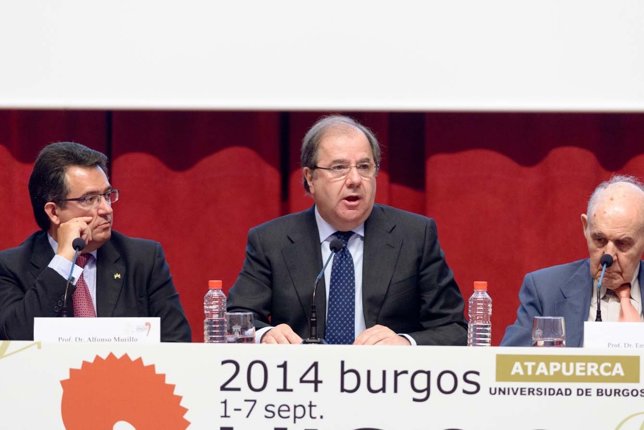 Herrera en la inauguración