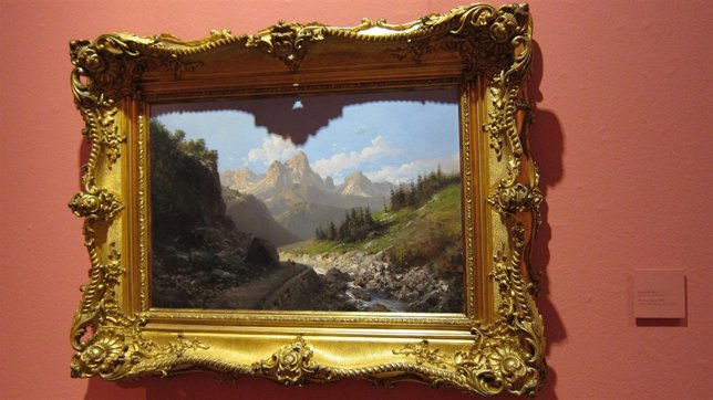 Una de las obras incluidas en la exposición sobre pintura española