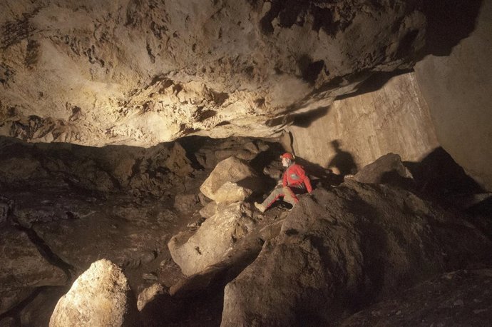 Interior de la Cueva de los Murciélagos de Zuheros