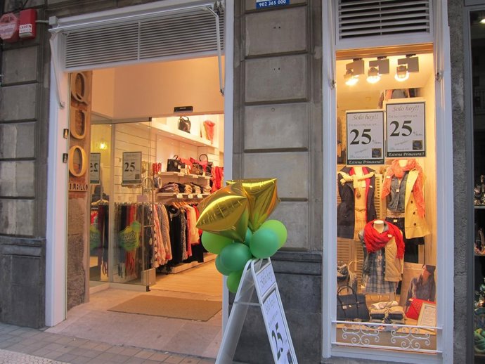 Comercio en Abando, en Bilbao