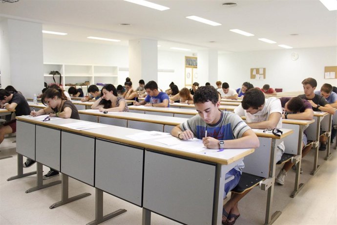 Primera jornada de selectividad en la UPO