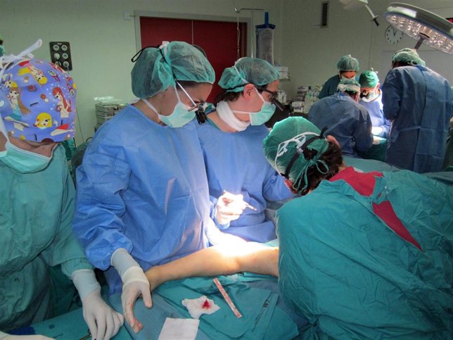 Segundo trasplante de brazos de España