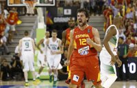 España arrolla a Brasil en su primer compromiso exigente de la Copa del Mundo de Baloncesto