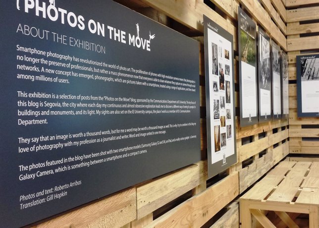Exposición 'Photos on the move'.
