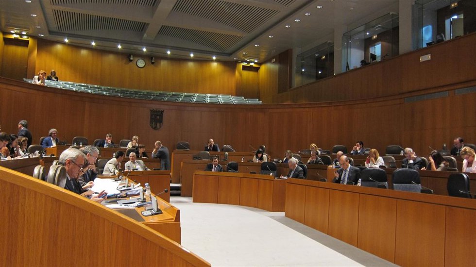 Pleno de las Cortes de Aragón
