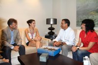 Carolina Marín ya está en Huelva