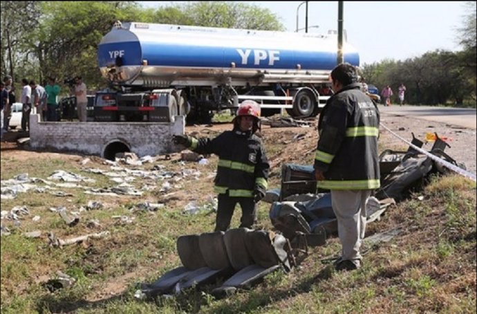 Accidente en Argentina