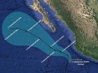Se forma en el Pacífico la tormenta tropical 'Norbert'