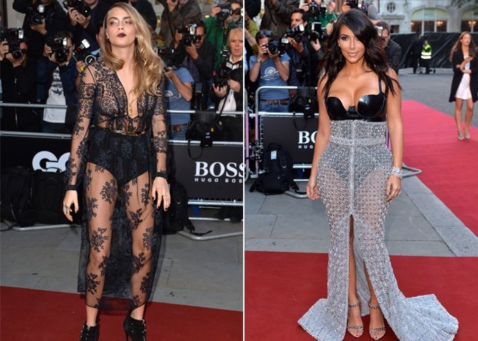 Kim kardashian cara delevingne 