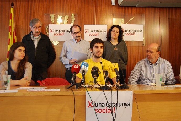 Campaña de entidades y sindicatos por la "construcción de una Catalunya social"