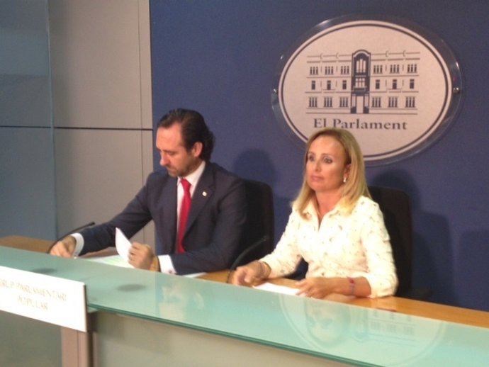 José Ramón Bauzá y Mabel Cabrer