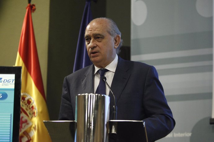 El ministro del Interior, Jorge Fernández Díaz